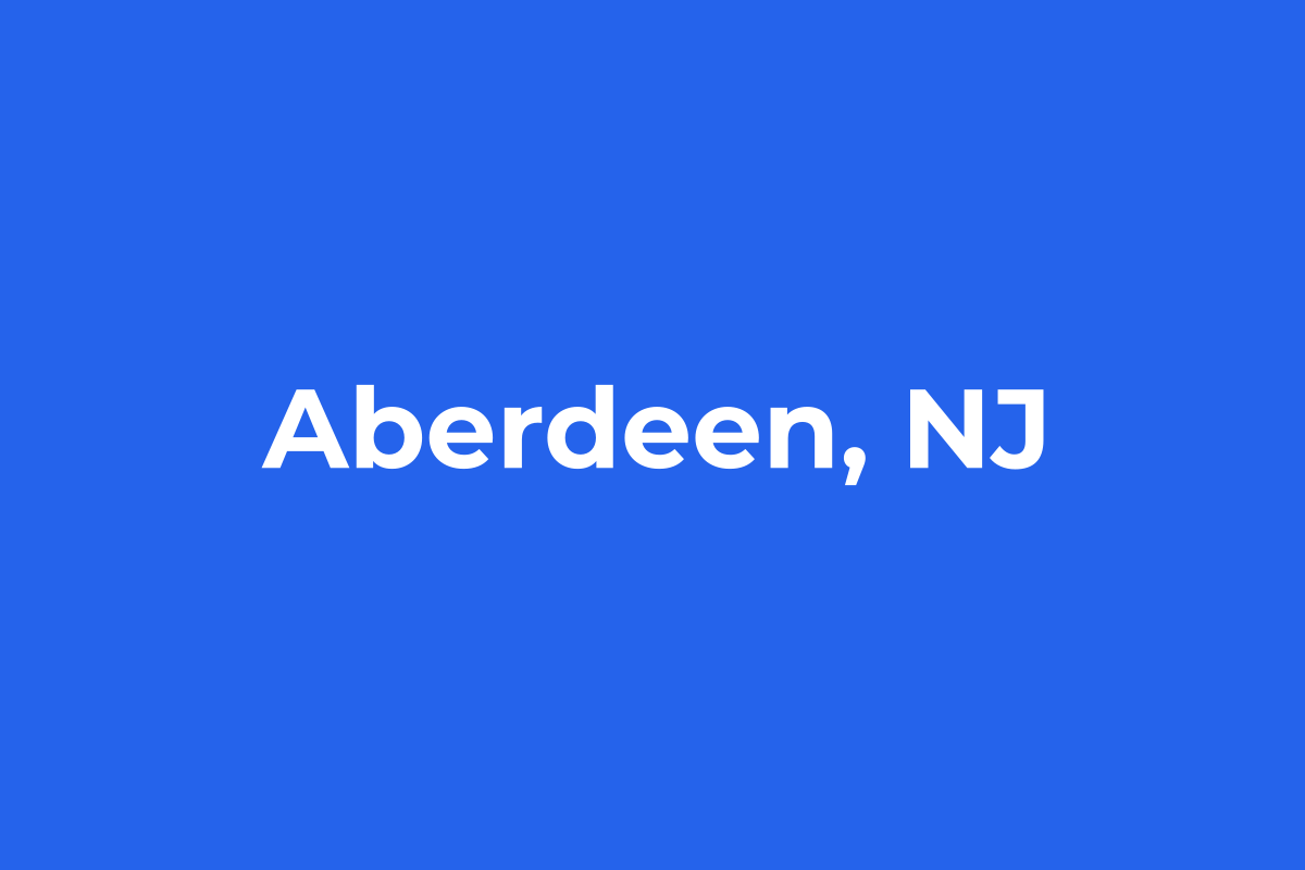 Aberdeen, NJ