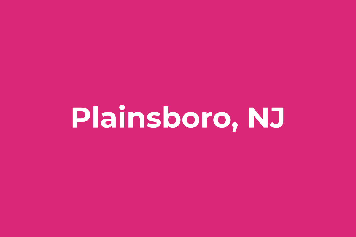Plainsboro, NJ